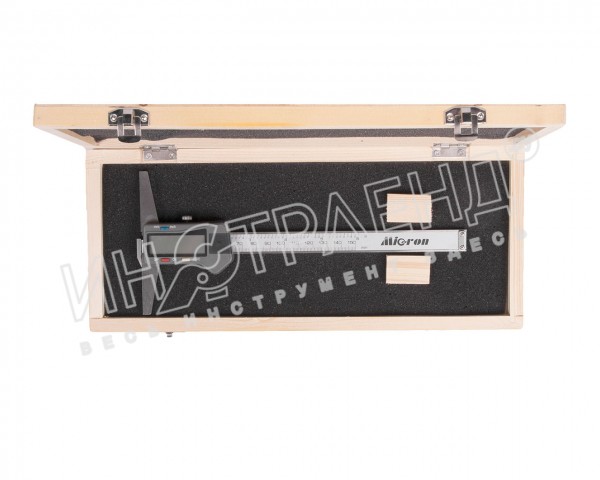 Штангенглубиномер ШГЦ-150 0.01 электронный с тол-м (ГРСИ 93125-24) МИК