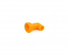 Элемент угловой 1/4" c отверстием 1/4" (6мм)