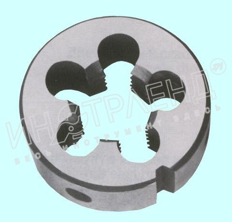 Плашка Дюймовая 3/4"-10 UNC 60° 9ХС 10 ниток/дюйм, dнар.45мм "CNIC"