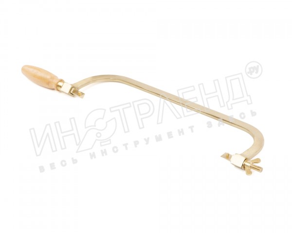 Рамка ножовочная 300 деревянная ручка, искробезопасный сплав AlCu 270-1002, HORTZ
