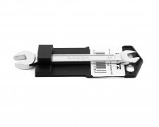 Ключ гаечный рожковый двусторонний  8х10   хромированный на подвесе HORTZ