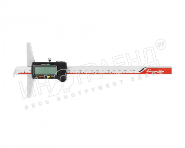 Штангенглубиномер цифровой 0-200 0,01 с тол-м 123-102*1 Guanglu
