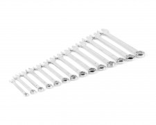 Набор ключей гаечных комбинированных 14 шт. (8-24) хромированных HORTZ