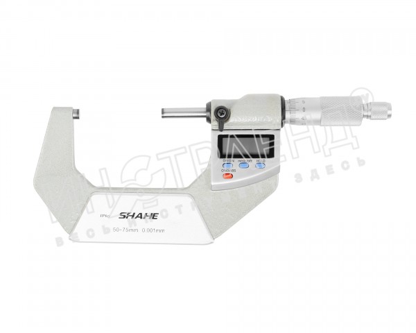 Микрометр МКЦ-  75 0,001 электр. IP65 SHAHE