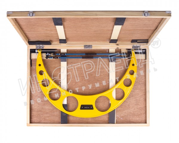 Микрометр МК- 600 0,01 желт. скоба КЛБ