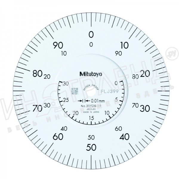 Индикатор час. типа ИЧ- 30 0,01 б/уш. ударопроч. 3052SB-19 Mitutoyo