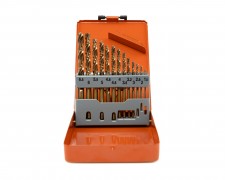 Набор сверл   1,5-6,5 13 шт. Р6М5К5 (HSS-Co5) металлический кейс HOR