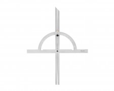 Угломер-транспортир мод. УТ 10-170° (250x500мм 1°) регулир.рейка (ГРСИ №93019-24)  Мicron