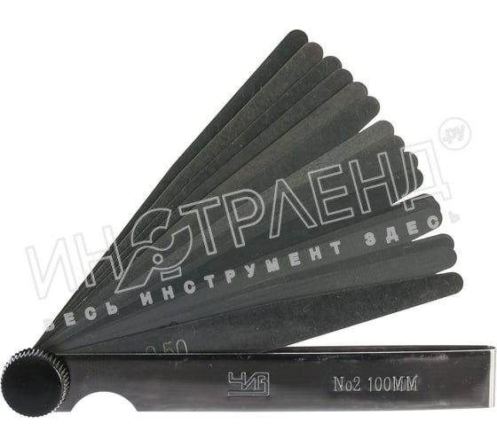 Набор щупов N2 0,02-0,5 L=100 ЧИЗ (ГРСИ №86863-22)