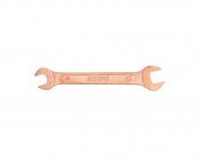 Ключ гаечный (рожковый) двусторонний 11x13 омедненный SITOMO