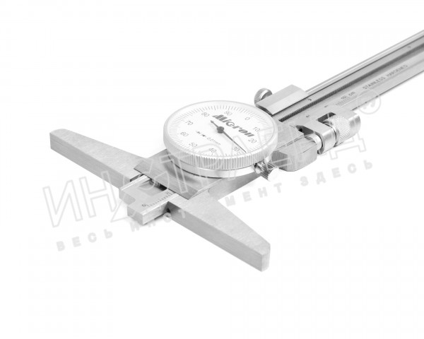 Штангенглубиномер ШГК- 100 0.01 с круговой шкалой (ГРСИ 93125-24)  МИК
