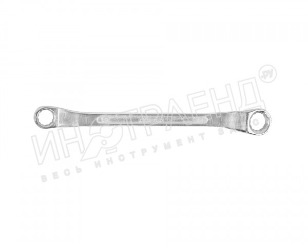 Ключ накидной двусторонний 13х15 хромированный HORTZ