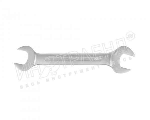 Ключ гаечный (рожковый) двусторонний 34х36 хромированный HORTZ