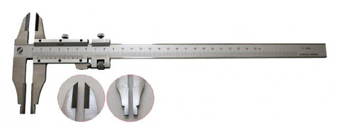 Штангенциркуль ШЦТ-2- 500 0,05 с твердосплавными губками, нерж. сталь (149-550S) CNIC
