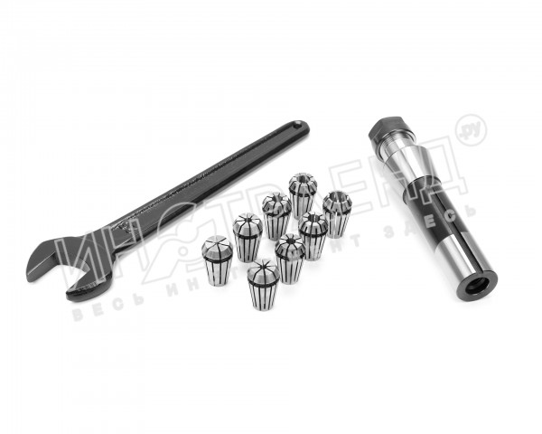 Патрон цанговый 40 с наб.цанг ER40 из 6шт(3-26мм)