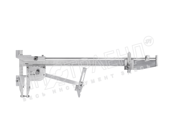 Штангенциркуль путевой ПШВ (Путеец) 290 1 (осн); 10 0,5 (вспом); 16 1 (мал); КировИнструмент