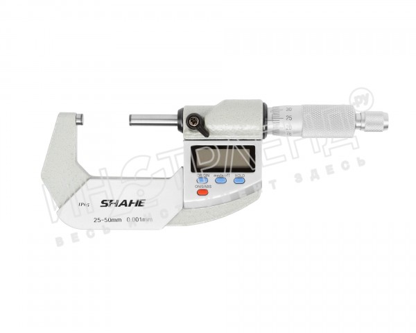 Микрометр МКЦ-  50 0,001 электр. IP65  SHAHE
