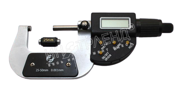 Микрометр Гладкий МК- 50 25- 50 мм (0,001) электронный "CNIC" (Шан 480-510)