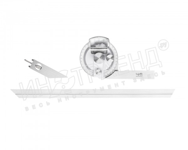 Угломер нониусный  0-360°  5' (300мм) с лупой ЧИЗ