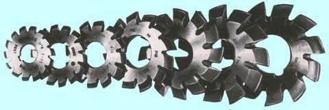 Фреза дисковая модульная m  2,75 70x22x10,0 мм №2 20° z=12 Р6М5