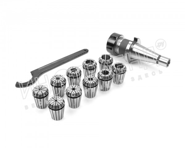 Патрон цанговый 50 с наб.цанг ER25 из 10шт(3-16мм)