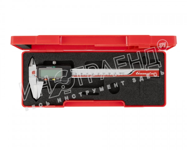 Штангенциркуль ШЦЦС-1-150 0,01 электронный с острыми губками 111-641 Guanglu