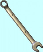 Ключ гаеч. комбинированный 15 мм хром-ван. (сат. фин.) # 8411 CNIC
