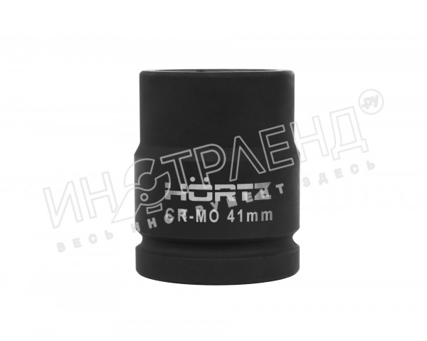 Головка торц.смен.удар. 6-гр 41  1-1/2" L=80 мм HORTZ