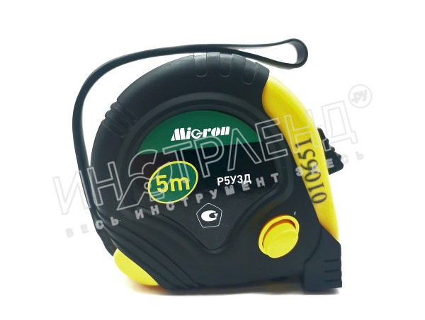 Рулетка   5м с держателем, обрез. кл.3 Р5УЗД (ГРСИ №90362-23) Micron