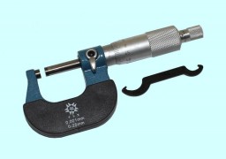 Микрометр Гладкий МК- 25 0- 25 мм (0,001) тв.сплав "TLX" (400-505)