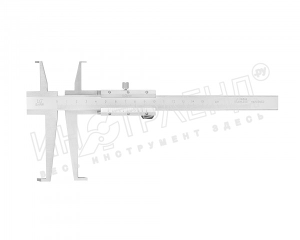Штангенциркуль специальный ШЦСВК-9-150-0,05 (для изм внут. канавок и пазов двухсторонний) (ГРСИ №76551-19) SHAN