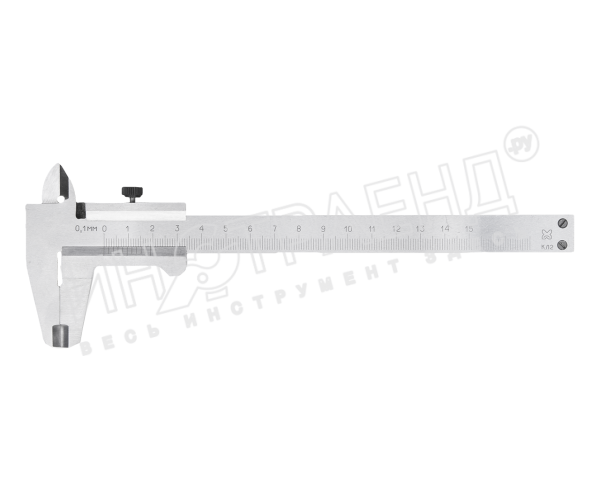 Штангенциркуль ШЦ-1-125 0,1 кл. точн. 1, моноблок, с поверкой СТИЗ