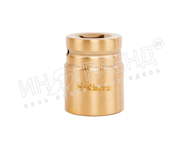 Головка ударная торцевая искробезопасная 12-гр. (3/4")107-30 BeCu, HORTZ