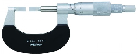 Микрометр лезвийный МКЛ- 25 0,01 (тип лезвий A) 122-101 Mitutoyo