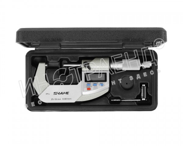 Микрометр МКЦ-  50 0,001 электр. IP65  SHAHE