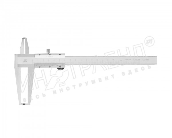 Штангенциркуль специальный ШЦСВК-9-150-0,02 (для изм внут. канавок и пазов двухсторонний) (ГРСИ №76551-19) SHAN