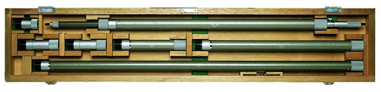 Нутромер микром. НМ 1000-5000 0,01 8 удлинит. стержней 140-160 Mitutoyo