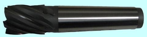 Фреза Концевая d32,0х 50х240 к/х Т15К6 с винтовой пластиной Z=4 КМ5 обдирочная со стружколомом (без маркировки марки сплава)