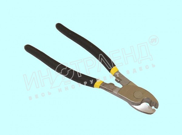 Кусачки для резки кабеля (кабелерезы) 8" (200мм) с декор. ручками Т8(65Г) "CNIC" (BTC0308)