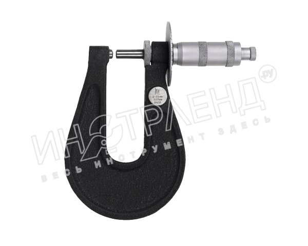 Микрометр листовой МЛ-25 0,01 (циферблат)