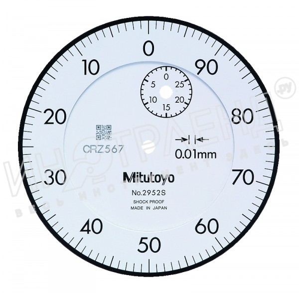 Индикатор час. типа ИЧ- 30 0,01 б/уш. 2952SB Mitutoyo