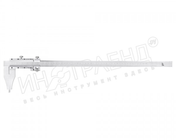 Штангенциркуль ШЦ-3-1000 -0.05 губки 100мм (ГРСИ №77302-20) КЛБ