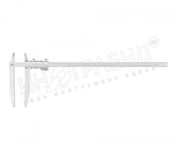 Штангенциркуль ШЦ-2- 630 0,1 губ. 200мм (250-630) ЧИЗ