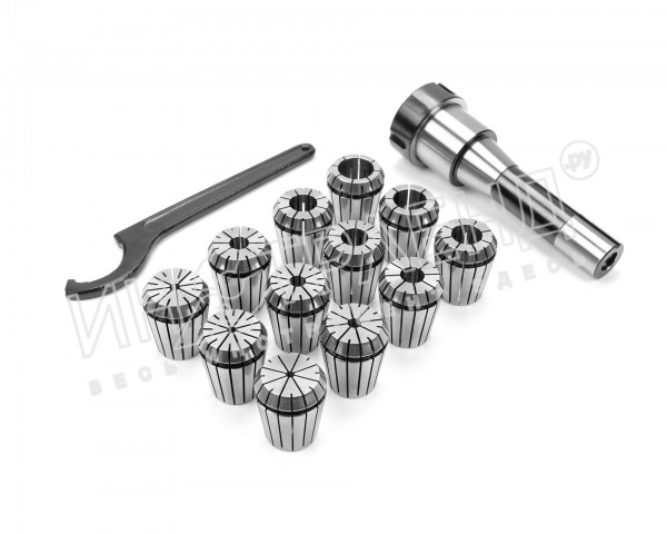 Патрон цанговый R8 с наб.цанг ER32 из 12шт(3-20мм)