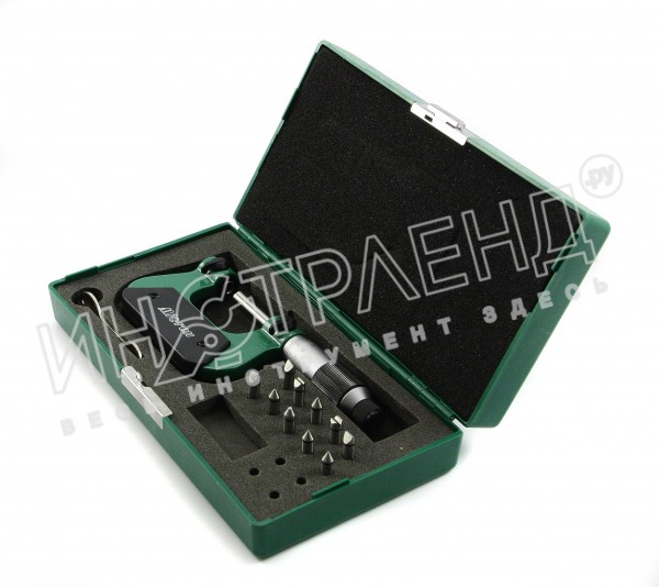 Микрометр со вставками МВМ-100 0.01 МИК с калибровкой