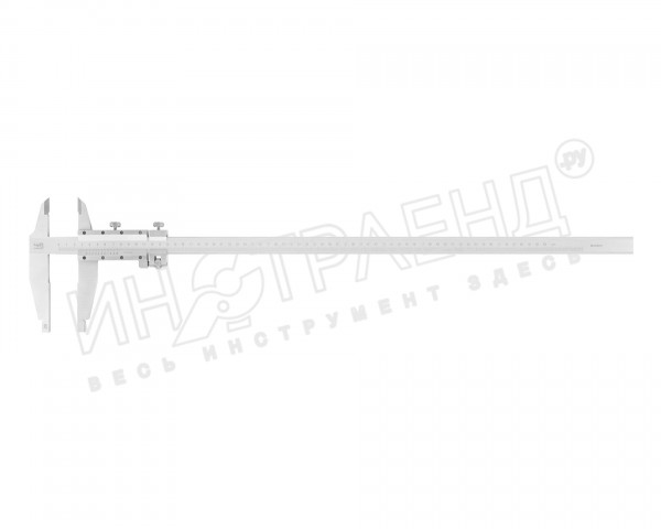 Штангенциркуль ШЦ-2-630 0,1 губки 100мм (250-630) (ГРСИ №72189-18)  ЧИЗ