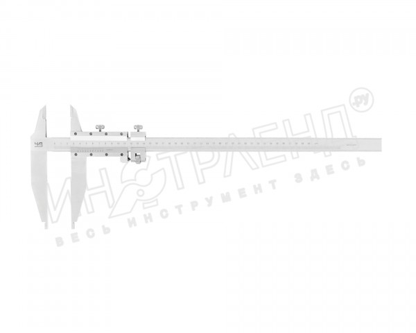 Штангенциркуль ШЦ-2-400 0,05 губки 100мм (ГРСИ №72189-18)  ЧИЗ
