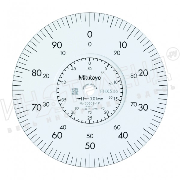 Индикатор час. типа ИЧ- 80 0,01 б/уш. ударопроч. 3060SB-19 Mitutoyo