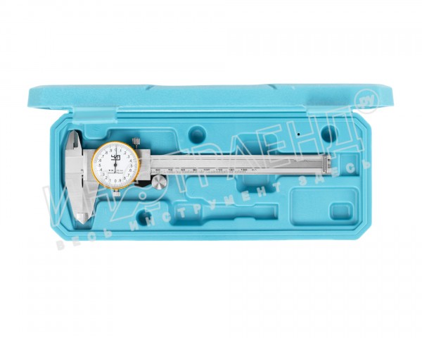 Штангенциркуль ШЦК-1-125 0,02 с круговой шкалой (ГРСИ №72189-18)  ЧИЗ