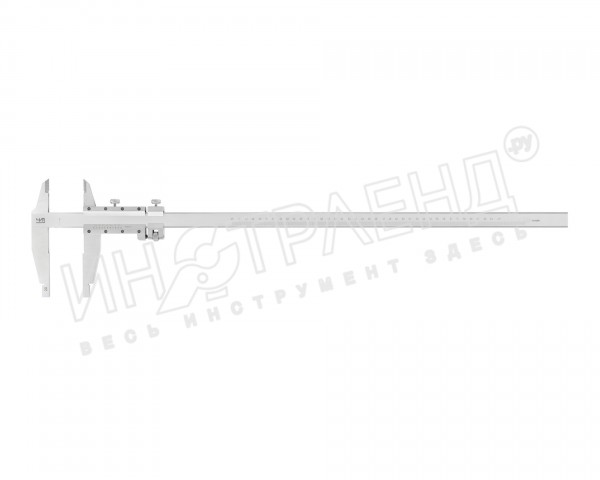 Штангенциркуль ШЦ-2-630 0,05 губки 100мм (250-630) (ГРСИ №72189-18)  ЧИЗ